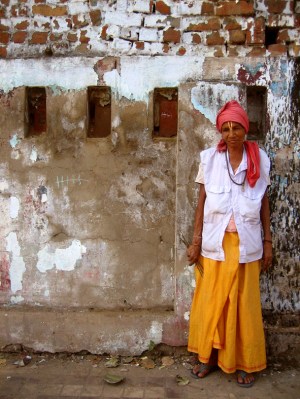 A_female_sadhu_in_Jamalpur,_Gujarat